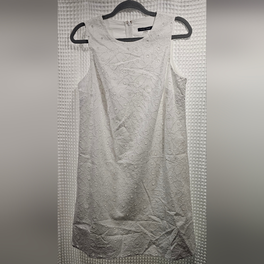 Tommy Hilfiger White Embroidered Eyelet Top